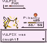 Caught Vulpix!